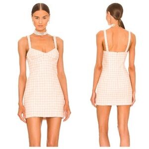 ASSIGNMENT Aviana Mini Dress - Pink Check